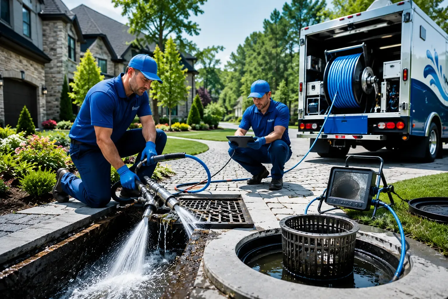 Local outdoor drain cleaning professionals in Mandeville, LA